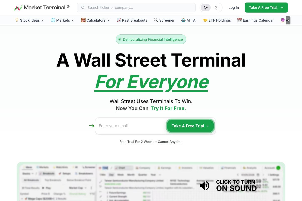 Market Terminal platform